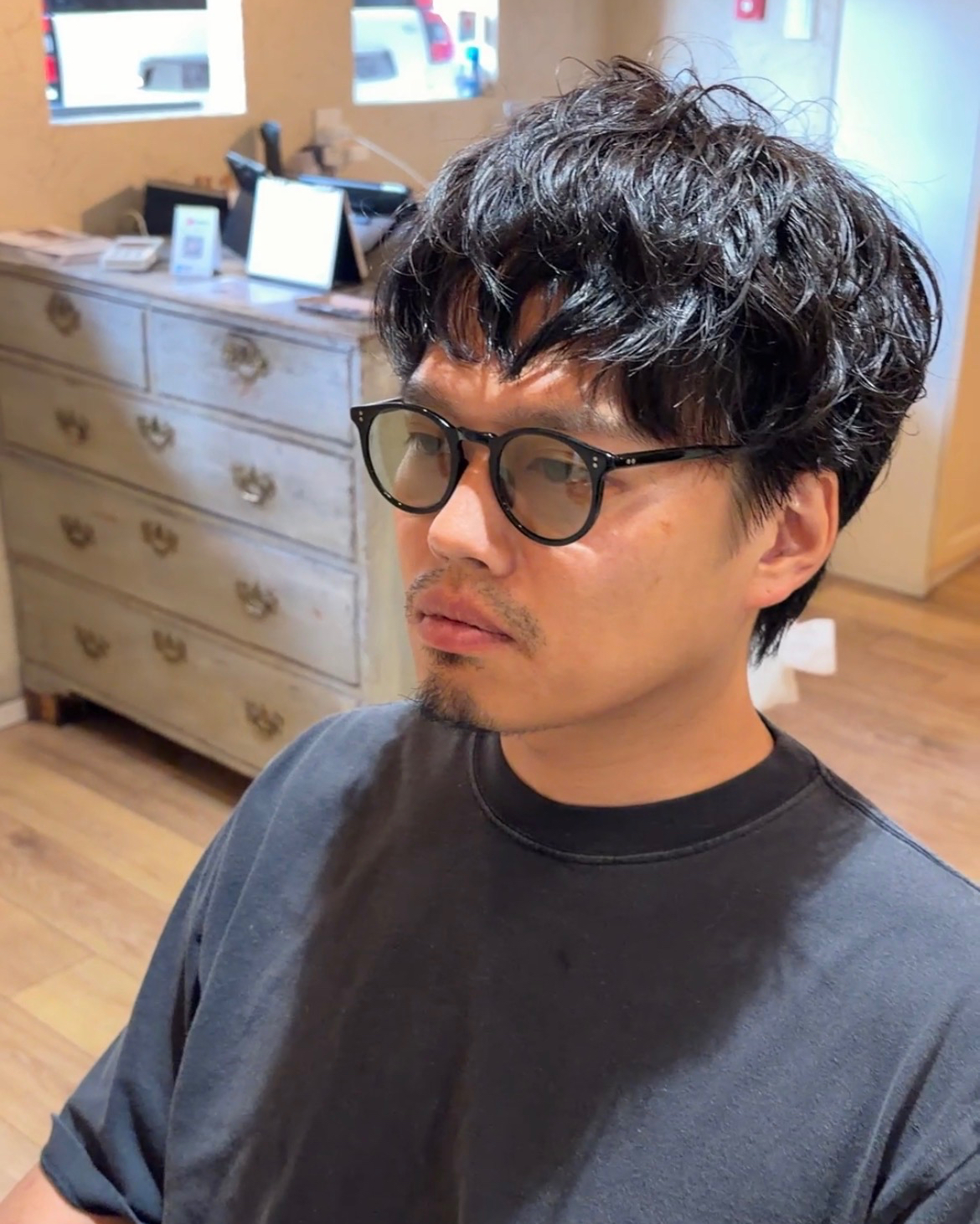 成田凌風ルーズパーマ