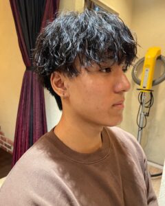 メンズツイストスパイラルで垢抜けヘア