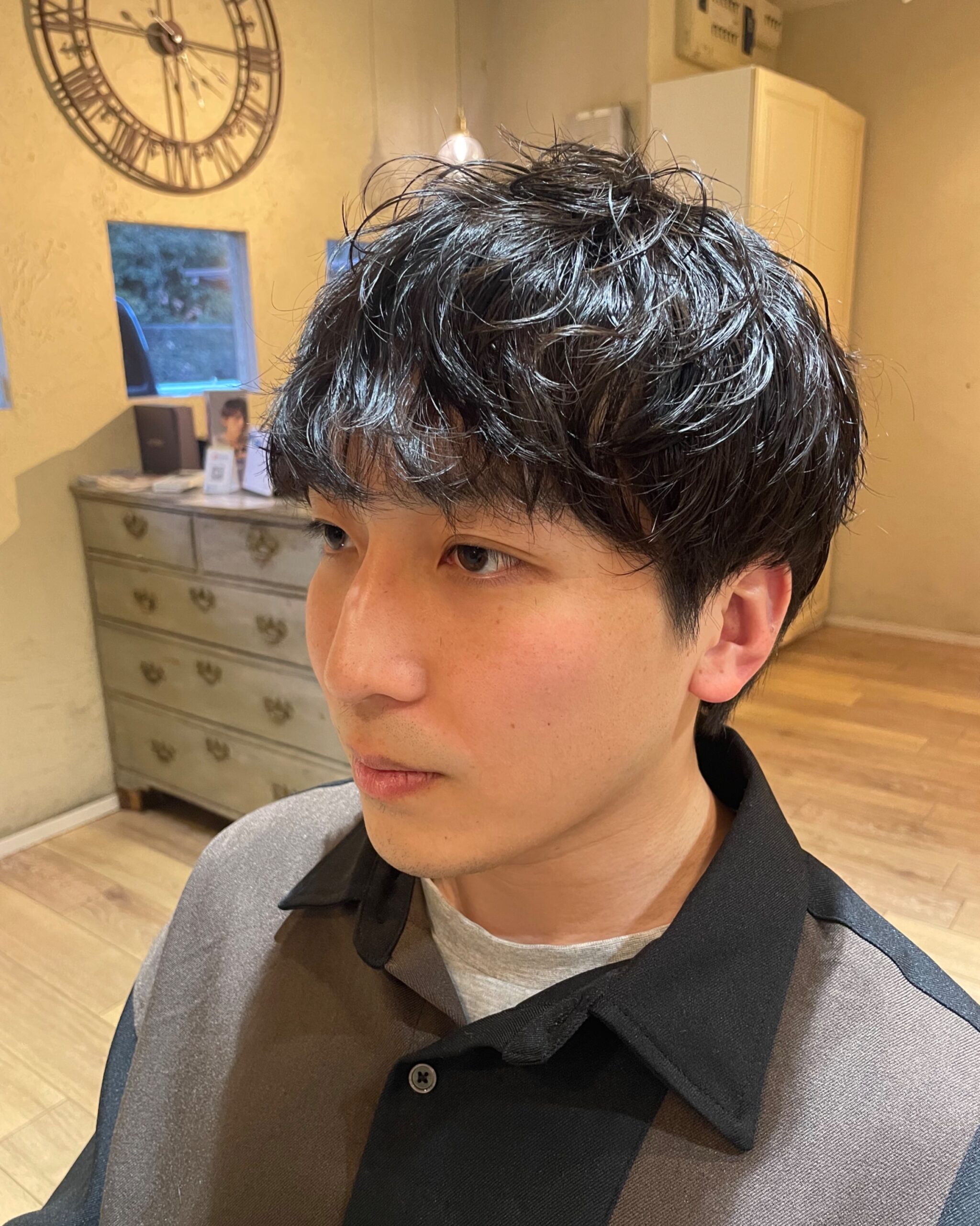 パーマ初回の方にオススメ。シャドウパーマって？