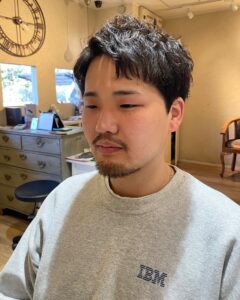 朝ラクメンズカットで好印象に♪