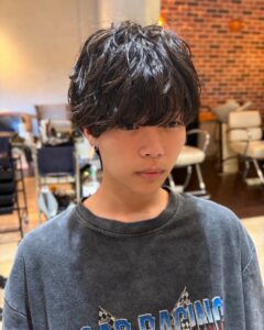 メンズシャドウパーマで脱ぺたんこ！