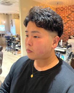 朝ラクきまるメンズパーマ