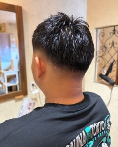 似合わせフェードで好印象ヘアに♪