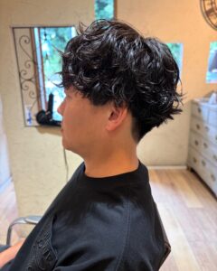 強めシャドウパーマ