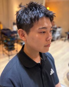 清潔感が続くメンズカット