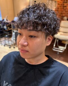 【波巻きルーズパーマ】