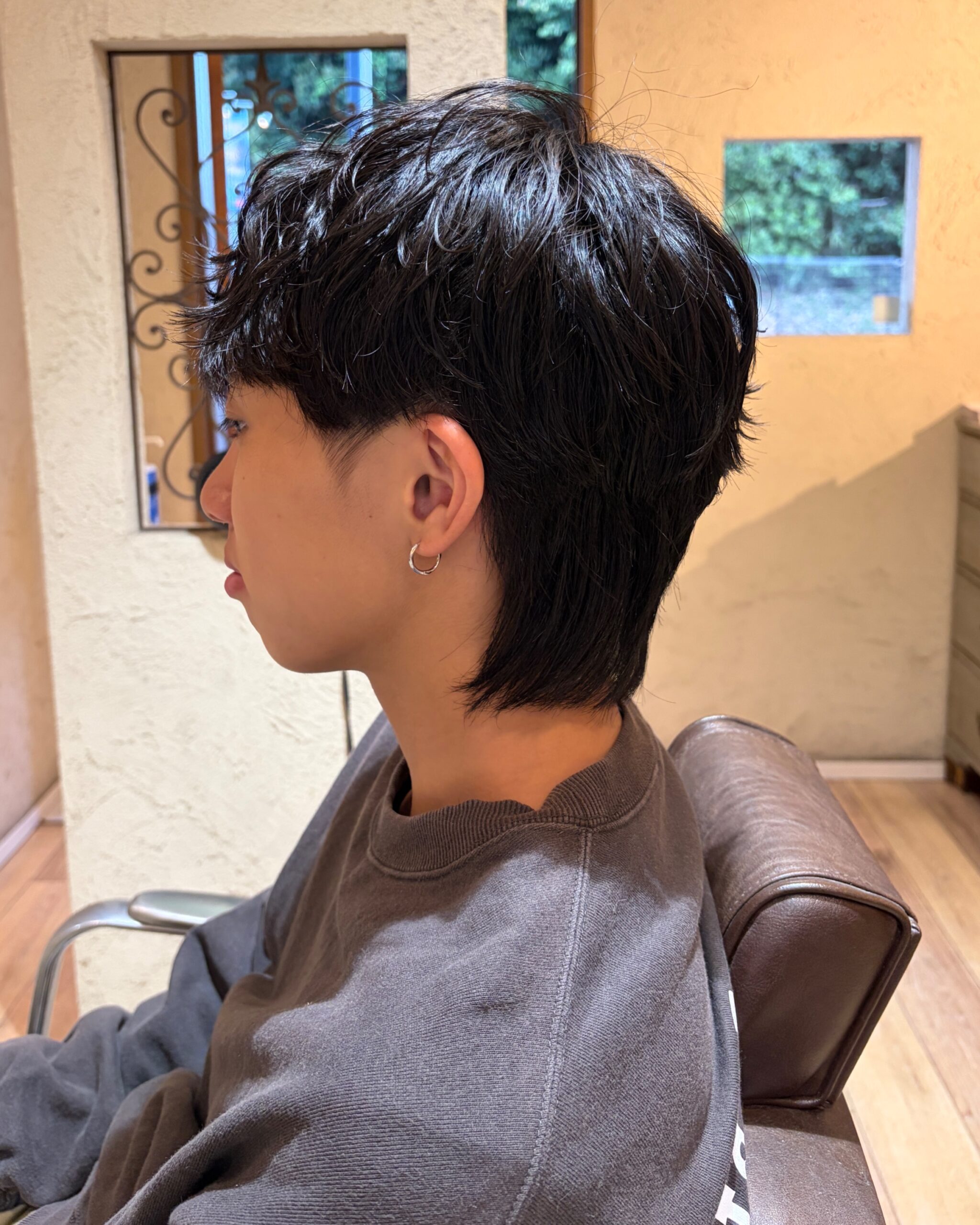 メンズシャドウパーマで朝ラクヘア!