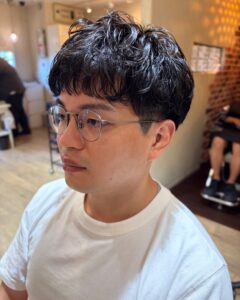 大人の色気ルーズパーマ